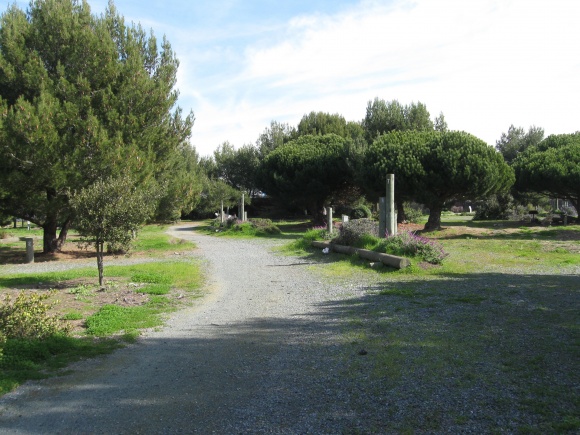 Old campground at Enterprise Park.