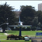 A-4 Skyhawk at Main Gate - Alameda Point