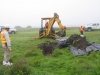 Site 2 - Photo #23 - Trenching for soil samples in western portion of Wildlife Refuge.  (Navy contractor Battelle photo)