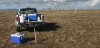 Site 2 - Photo #14 - Soil testing in western portion of Wildlife Refuge.  (Navy contractor Battelle photo)